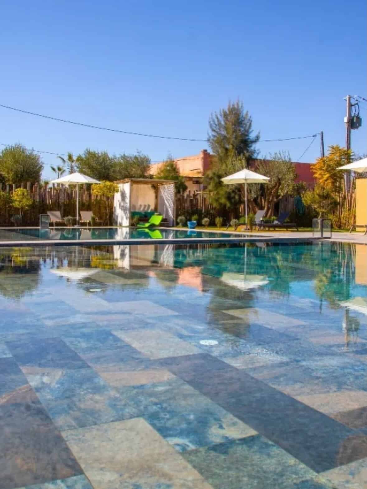 Après-midi piscine au Stylish Hotel Marrakech